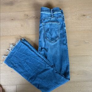 MOTHER Classic Blue Denim Jeans